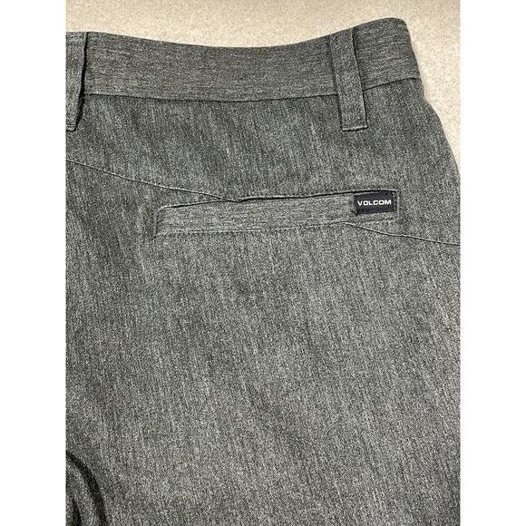 VOLCOM Women’s Classic Chino Style Pants Charcoal Gray 34"x29.5" Casual, Office - Picture 7 of 11
